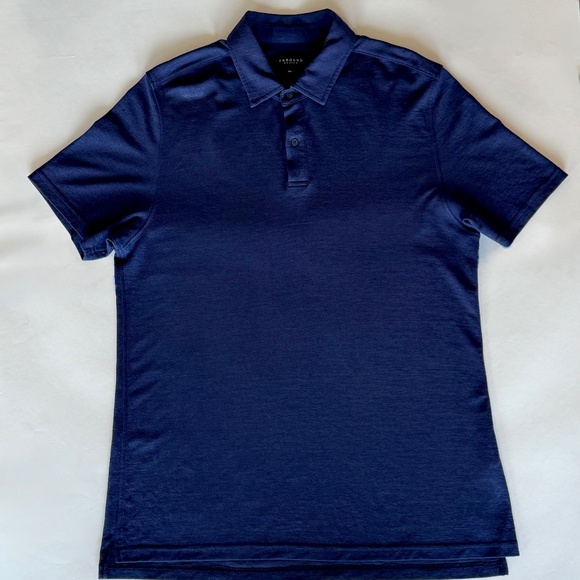 Unbound Merino Mens Polo Navy XL - Picture 1 of 4